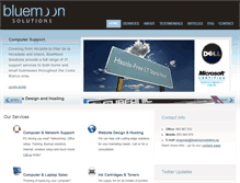 Tablet Screenshot of bluemoonsolutions.es